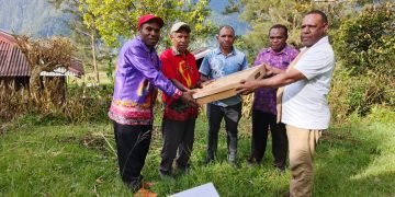 Pemkab Yahukimo Salurkan Internet Starlink Untuk Menunjang Kegiatan Gereja