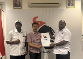 DPP Resmi Serahkan SK Definitif DPW PSI Papua Pegunungan