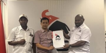 DPP Resmi Serahkan SK Definitif DPW PSI Papua Pegunungan