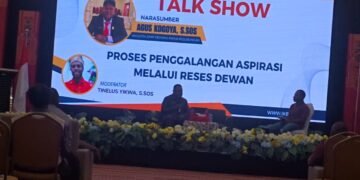 Agus Kogoya Paparkan Fungsi DPR di Forum IKB BOMTA