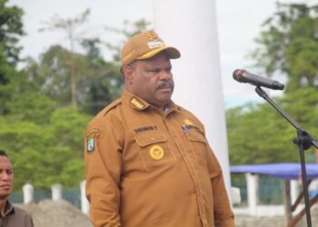 Bupati Didimus Minta ASN Yahukimo Bersikap Jujur dan Memiliki Etos Kerja Tinggi