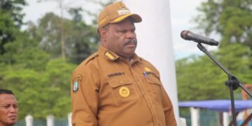 Bupati Didimus Minta ASN Yahukimo Bersikap Jujur dan Memiliki Etos Kerja Tinggi