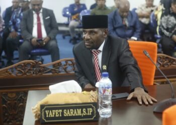 Yafet Saram Minta Pelantikan Unsur Pimpinan Definitif DPRK Yahukimo Dipercepat