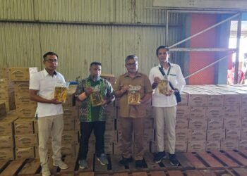 Pemkab Yahukimo Pastikan Kualitas Bantuan Pangan Beras dan Minyak Goreng