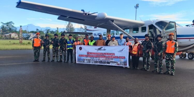 ‎Korwil Dekai Peroleh 52 Rute Perintis Tahun 2026, Pemda Yahukimo Hadiri Penerbangan Perdana