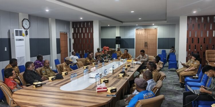 ‎Pemkab Yahukimo Bentuk Tim Terpadu Penertiban Penyakit Masyarakat Kota Dekai