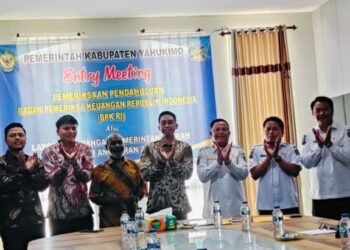 Pemkab Yahukimo dan BPK RI Perwakilan Papua Laksanakan Entry Meeting Pemeriksaan Interim LKPD TA 2025
