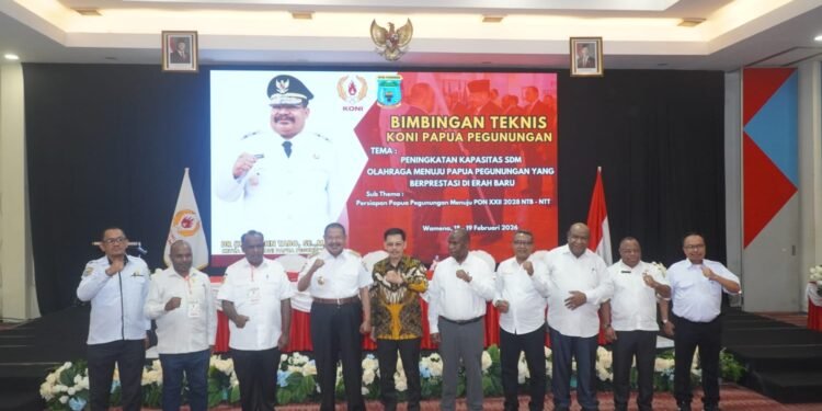 KONI Papeg Berkomitmen Mendorong Para Atlet Tampil Terbaik PON 2028