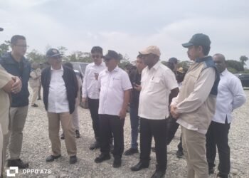 Dirjen Tata Kelola dan Pengendalian Risiko Kementerian PKP Kunker di Yahukimo