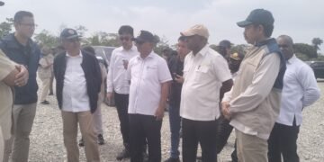 Dirjen Tata Kelola dan Pengendalian Risiko Kementerian PKP Kunker di Yahukimo