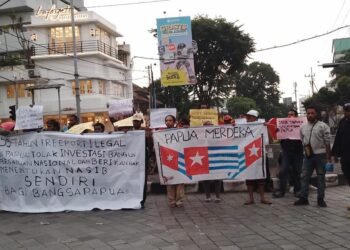 59 Tahun Freeport di Papua Ilegal, Rakyat dan Mahasiswa Desak Tutup