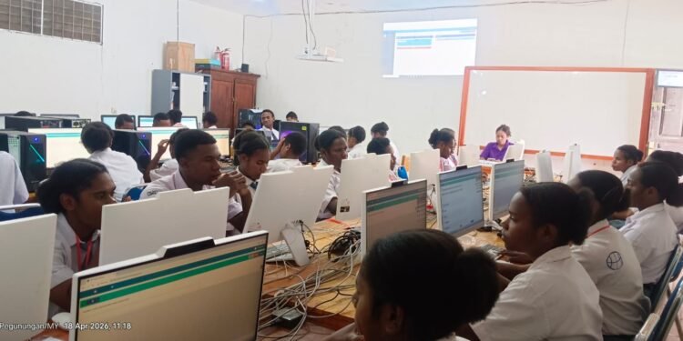 SMA Kristen Wamena Resmi Tutup  UNBK 2026