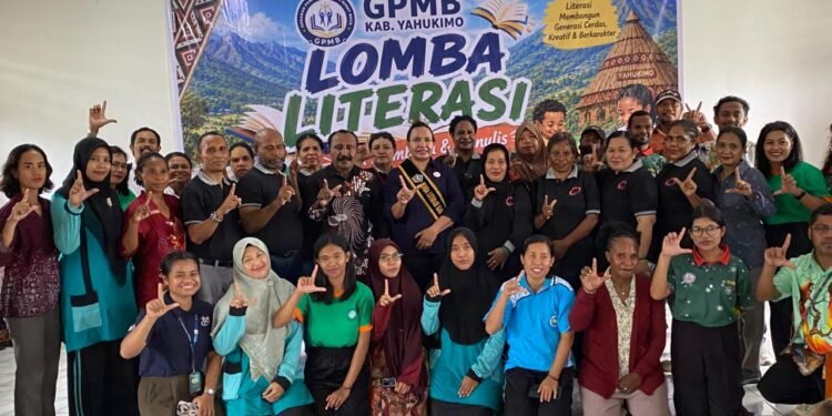 Geliat Literasi di Yahukimo, GPMB Kembali Gelar Lomba Untuk Isi Libur Sekolah