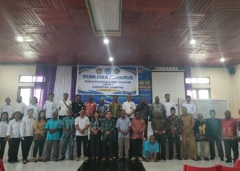 Foto Bersama usai pemilihan pengurus FKUB Kabupaten Yahukimo