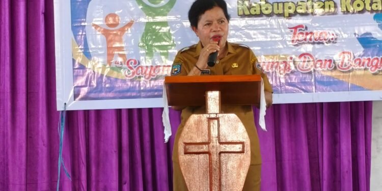 Asisten III Sekda Yahukimo Resmi Buka Kegiatan Advokasi dan Sosialisasi Pemenuhan Hak Anak