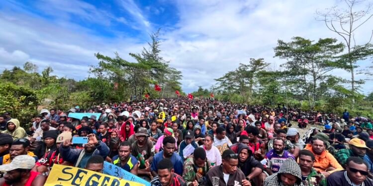 KNPB Yahukimo Gelar Aksi Damai, Soroti Situasi Keamanan dan Kemanusiaan di Papua
