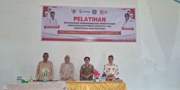 Dinas Koperindag Yahukimo Gelar Pelatihan Perkoperasian, Tingkatkan Kompetensi SDM Menuju Indonesia Emas 2045