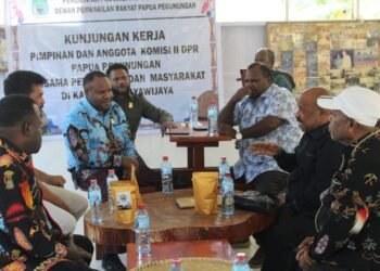 Berkunjung ke Unit Pengolahan Kopi, Komisi II DPRP Papua Pegunungan Dorong Pengembangan Kopi   