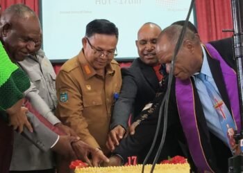 Perayaan HUT ke-17 Gereja Kingmi Jemaat Imanuel Dekai Berlangsung Meriah