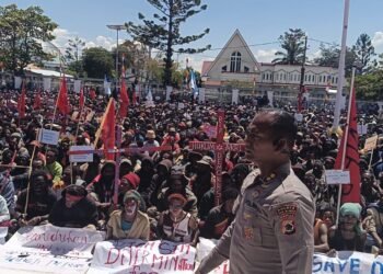 Aksi Demo Lancar dan Damai, KNPB dan DPRP Apresiasi Kapolres Jayawijaya