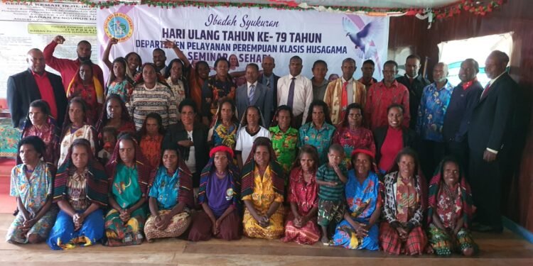 DPP Koordinator Yahukimo Peringati HUT ke – 79 di Klasis Husagama