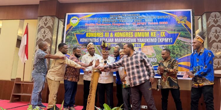 Buka Kongres KPMY 2026, Bupati Yahukimo Dorong Mahasiswa Jadi Pemimpin Berintegritas